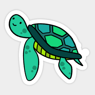 Turtle-y rad! Sticker